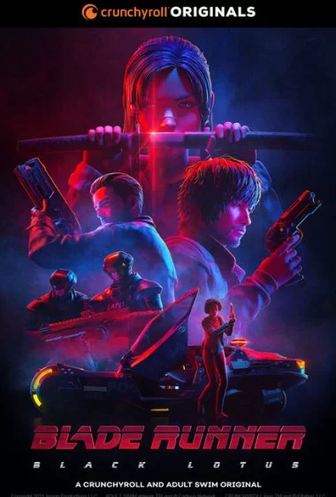 Постер сериала Бегущий по лезвию: Чёрный лотос