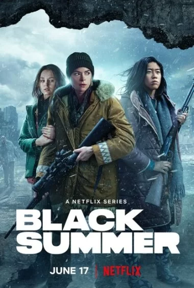 Постер сериала Чёрное лето